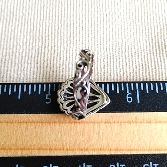 BALI LEGACY STERLING SILVER SCALLOP SHELL RING - Picture 5 of 8